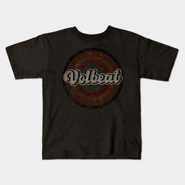 Volbeat vintage design on top Kids T-Shirt by agusantypo